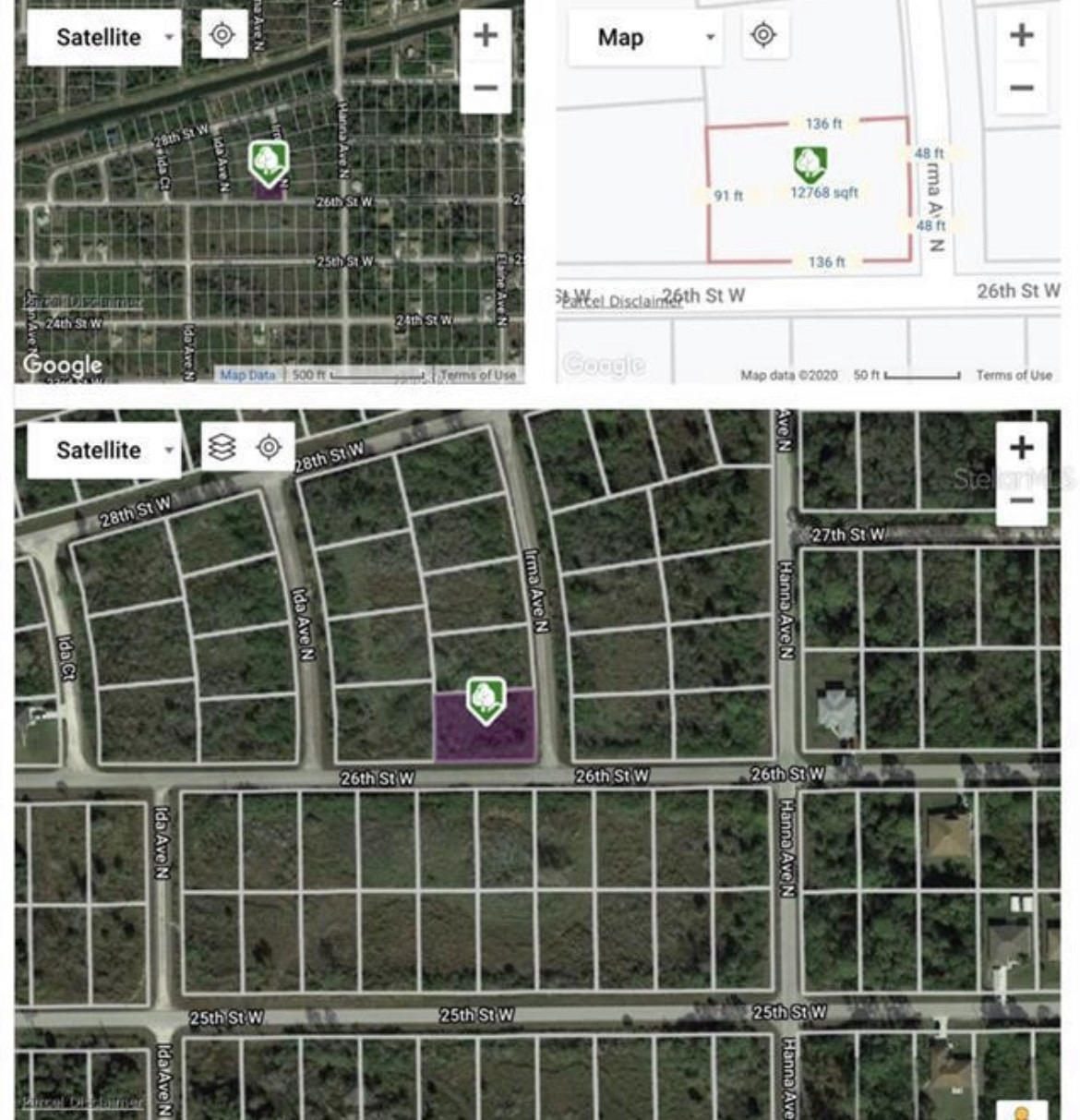 Image for lot in Irma Ave N, Lehigh Acres, FL 33971