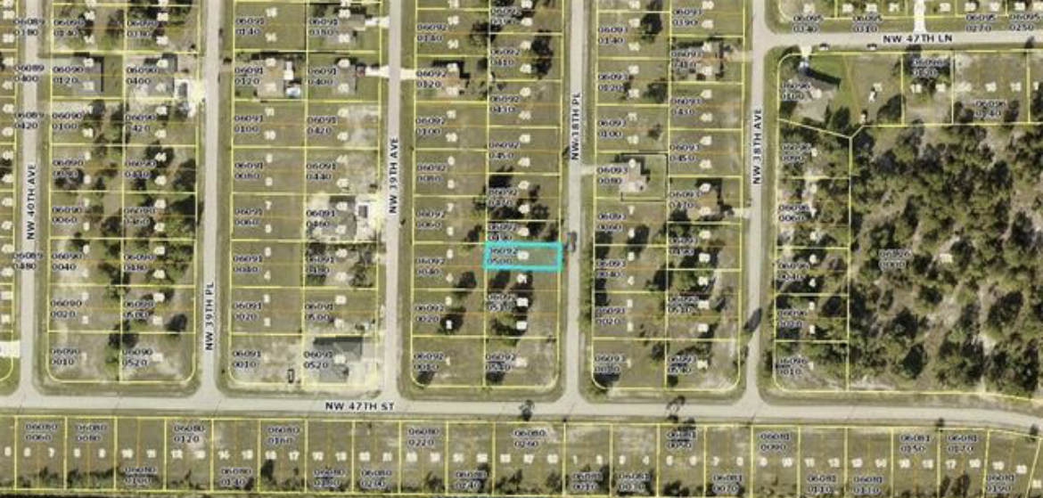 Image for lot in NW 38th pl, CAPE CORAL, Fl 33993