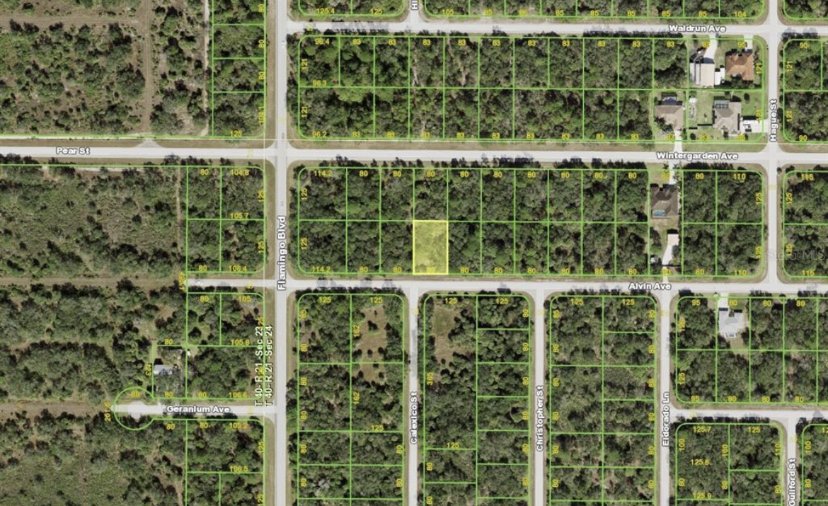 Image for lot in Alvin Ave, Port Charlotte, FL 33948