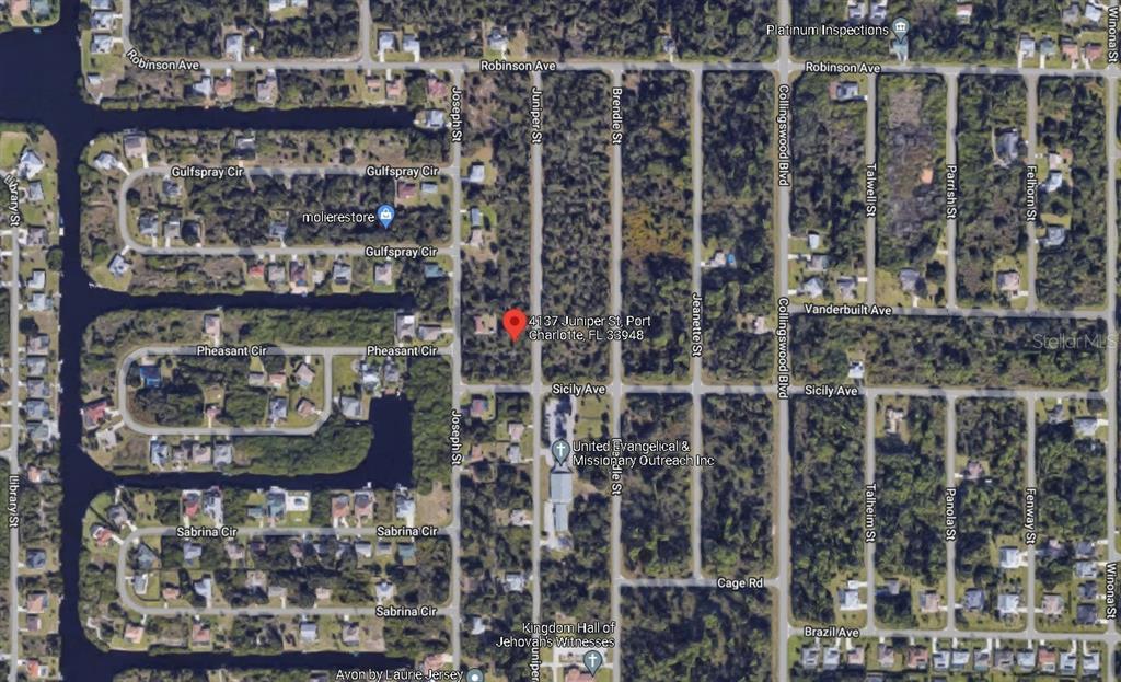 Image for lot in Juniper St, Port Charlotte, FL 33948